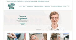 Desktop Screenshot of optik-kloeter.de